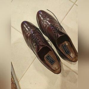 Bostonian Men's Burgundy Oxford Shoes